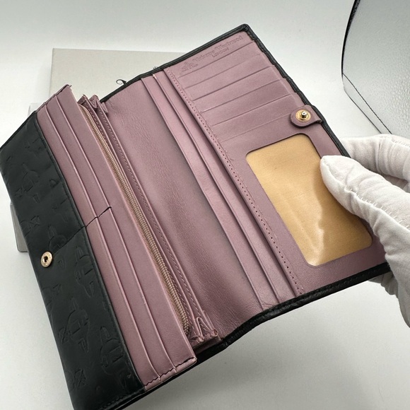 Vivienne Westwood Long Embossed Leather Wallet - Picture 10 of 14